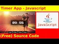 24th Javascript Project - Timer App Tutorial with Source Code