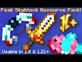 This Skyblock Resource Pack is AMAZING Hypixel Skyblock 1 8-1 21
