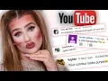 Using makeup advice from youtube hate comments REACTION