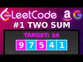 Animated LeetCode 1 Two Sum Blind 75 Hashmap