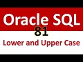 Oracle SQL Developer Tutorial For Beginners 81 Lower and Upper Case in SQL Statements