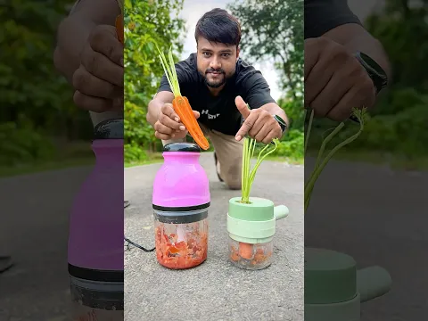 All in One Vs 4 in 1 Electric Handheld Vegetable Chopper set Unboxing🔥