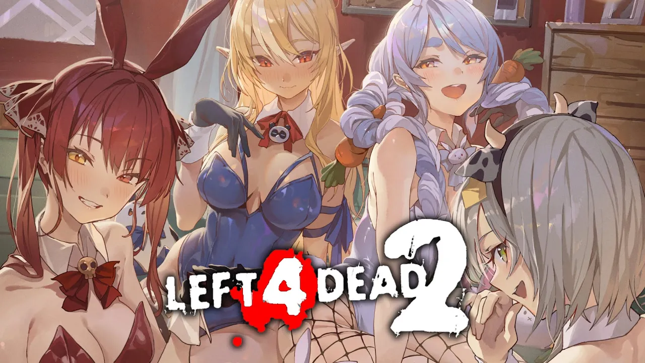 【L4D2】3期生VSゾンビ！船長が守護る──【ホロライブ/宝鐘マリン】