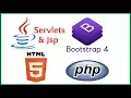 Bootstrap in html5 - PHP