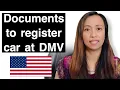 What You Need To Register Your Car at Department of Motor Vehicles DMV