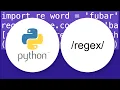 python s re return True if string contains regex pattern