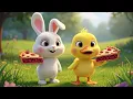 Lagu Bunny and Duckling Enjoy a Delicious GiantBerry Pie 🥧🍓😊| Dilly \u0026 Doro Stories 