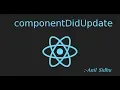 Reactjs 16 tutorial how to use componentDidUpdate
