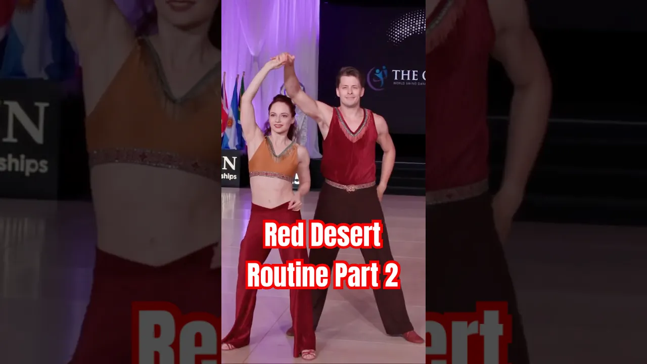 Dancing through the Red Desert 🏜️ #5secondsofsummer #westcoastswing