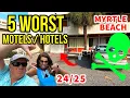 The Worst Hotels Motels on Ocean Boulevard in Myrtle Beach as ranked by Top Rated Online com