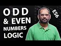 Odd and Even Numbers Logic JavaScript Amjad Sir PickupBiz Learning
