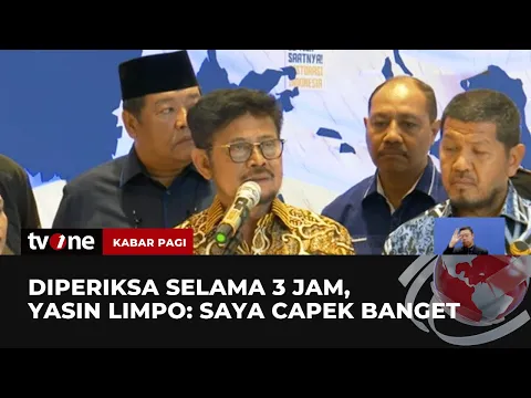 Surya Paloh Meminta Yasin Limpo Mundur sebagai Mentan