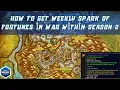 Get Weekly Spark of Fortunes in War Within Season 2 Worldsoul World Bosses A Sparkling Fortune
