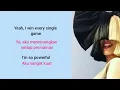 Download Lagu Unstoppable-Sia （lirik dan terjemahan）