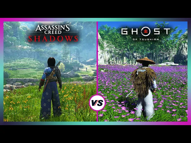 Assassin's Creed Shadows vs Ghost of Tsushima - Ultimate Side By Side Comparison