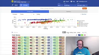 Mastering The DFS Lineup Optimizer Managing Lineups