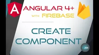 4 First COMPONENT using CLI - Angular 4 with Firebase Material Design