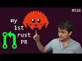 my first rust open source PR beginner - intermediate anthony explains