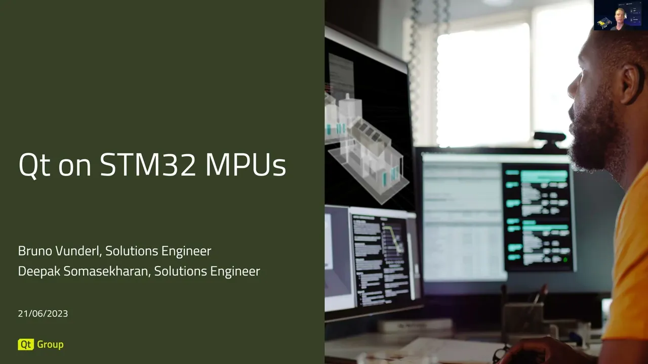 High performing Qt GUIs on STM32 Microprocessors