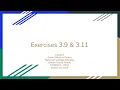 Group A Programming Assignment Exercise 3 9 3 11