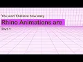 You Won t Believe How Easy Rhino Animations Are Part 1