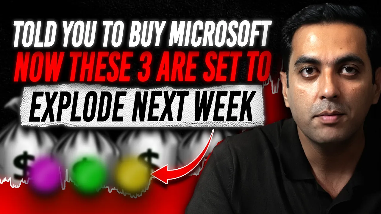 Microsoft Just Triggered The Next Tech Rally - I'm Buying These 3 Stocks NOW Before Next Rally