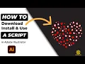 How to Download Install and Use a Script in Adobe Illustrator fillinger graphicgenus