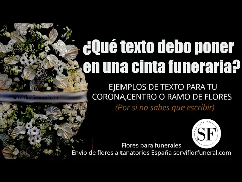 Download MP3 Frases para corona flores funerarias