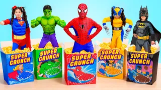 Superhero Toys Become Alive and other adventures