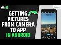 Upload Image using Camera - Get Image from Camera Android Studio Tutorial