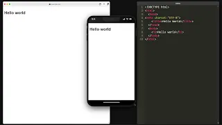 HTML Tutorial for Beginners - Lesson 1 Hello World