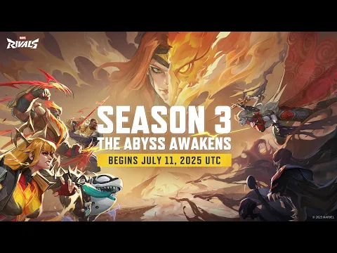 Video Thumbnail: Season 3: The Abyss Awakens Official Trailer | Fire and Shadow Collide on July 11th! | Marvel Rivals