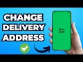 How To Change Delivery Address on Uber Eats 2025