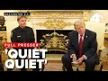 Quiet quiet Trump clashes with CNN reporter during teen lifeguard welcoming event
