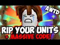 MASSIVE OP CODE They are DELETING ALL of your UNITS