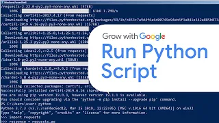 How to Run a Python Script Google IT Automation with Python Certificate