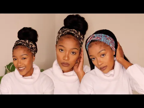 Download MP3 Kinky straight headband wig Feat. Trendy Beauty Hair | Kgomotso Ramano | South African YouTuber