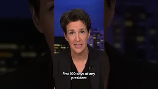 Maddow on Trump polling No president has ever botched the first hundred days more badly