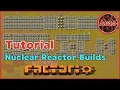 Factorio Nuclear Power Tutorial Efficient 2 4 6 8 Reactor Builds with Blueprints