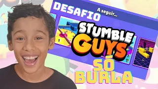 desafio stumble guys s pode fazer burla