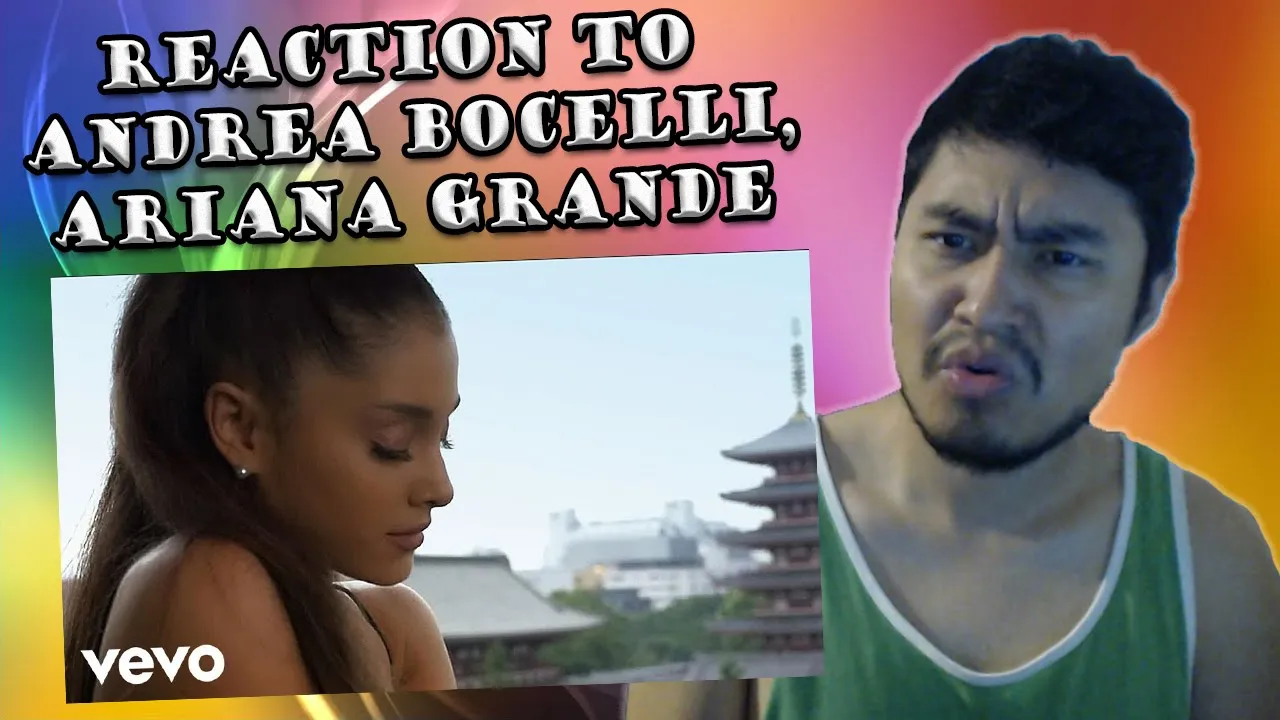 Andrea Bocelli, Ariana Grande - E Più Ti Penso (REACTION)
