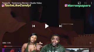 teejay3k testimony remix studio video reaction