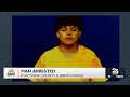 A Port Lavaca man is facing two felony charges after being arrested by U S Marshals in connection