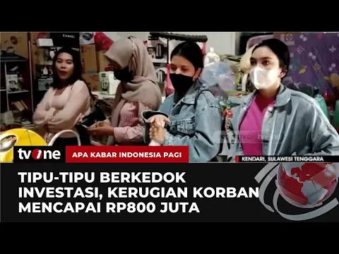 Sejumlah Wanita Geruduk Rumah Terduga Pelaku Penipuan Berkedok Investasi