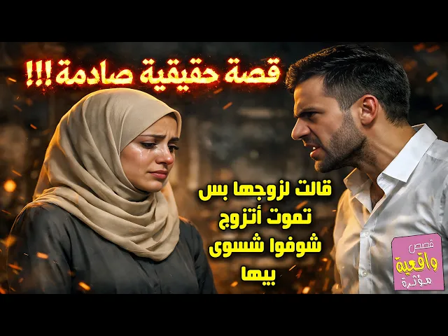 ⁣قالت لزوجها بس تموت أتزوج.. شوفوا شسوى بيها !!! قصة حقيقة صادمة !!!