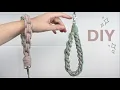 DIY Macrame Wristlet Keychain STEP BY STEP Macrame Tutorial