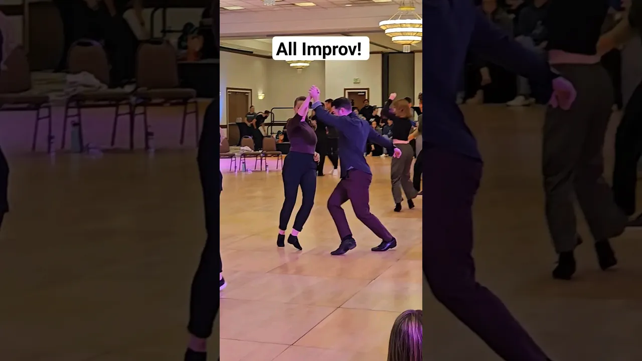 #improv #dance #westcoastswing west coast swing ‪@benmorrisdance‬ Cameo McHenry