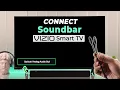 How To Setup Soundbar with VIZIO Smart TV Via Optical Cable