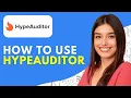 HypeAuditor Review Tutorial 2026 How to Use HypeAuditor for Instagram YouTube TikTok etc