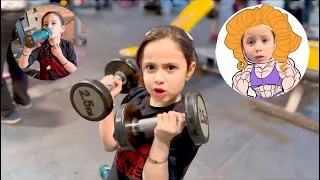 موج راحت للقاعة مال الحديد تريد تلعب حديد تعالو شوفو شسووت 